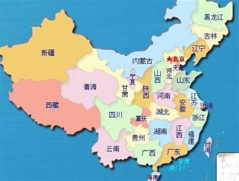 中國大陸省份地圖|中华人民共和国省级行政区